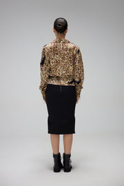 Printed Leopard Shirt