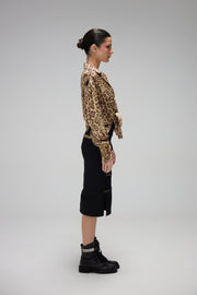 Printed Leopard Shirt