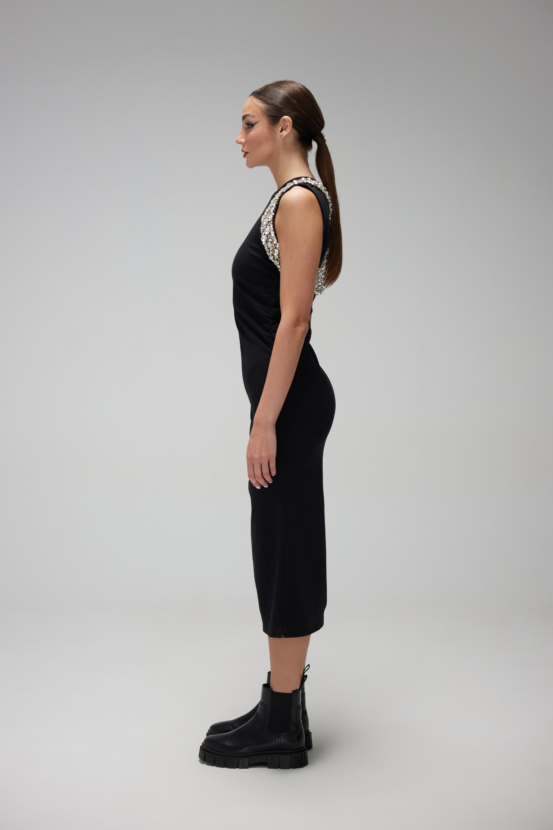 Black Sleeveless Dress