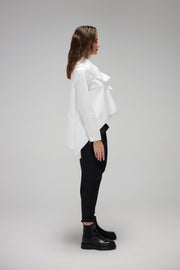 White Ruffles Shirt