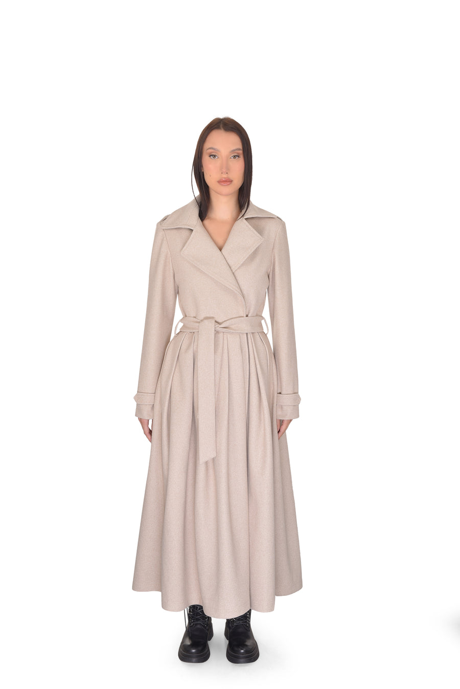 Beige Signature Coat