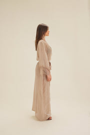 Linen Dantel Robe